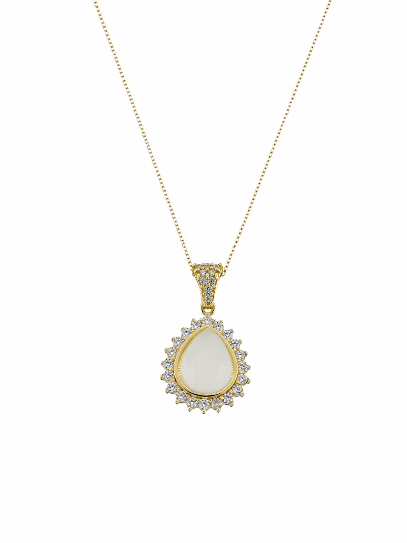 Doğum Taşı Ekim Ayı Opal Kolye