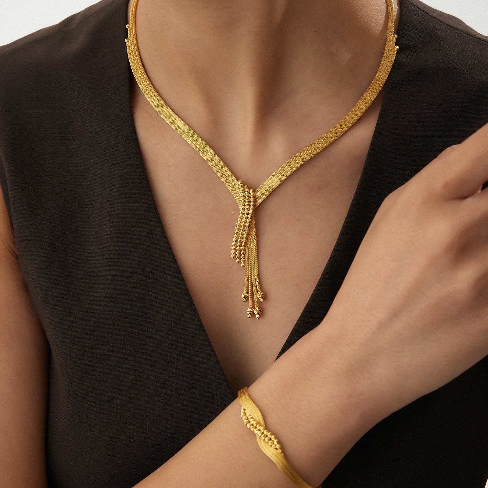 Felicity Kalze Altın Set - TS00006