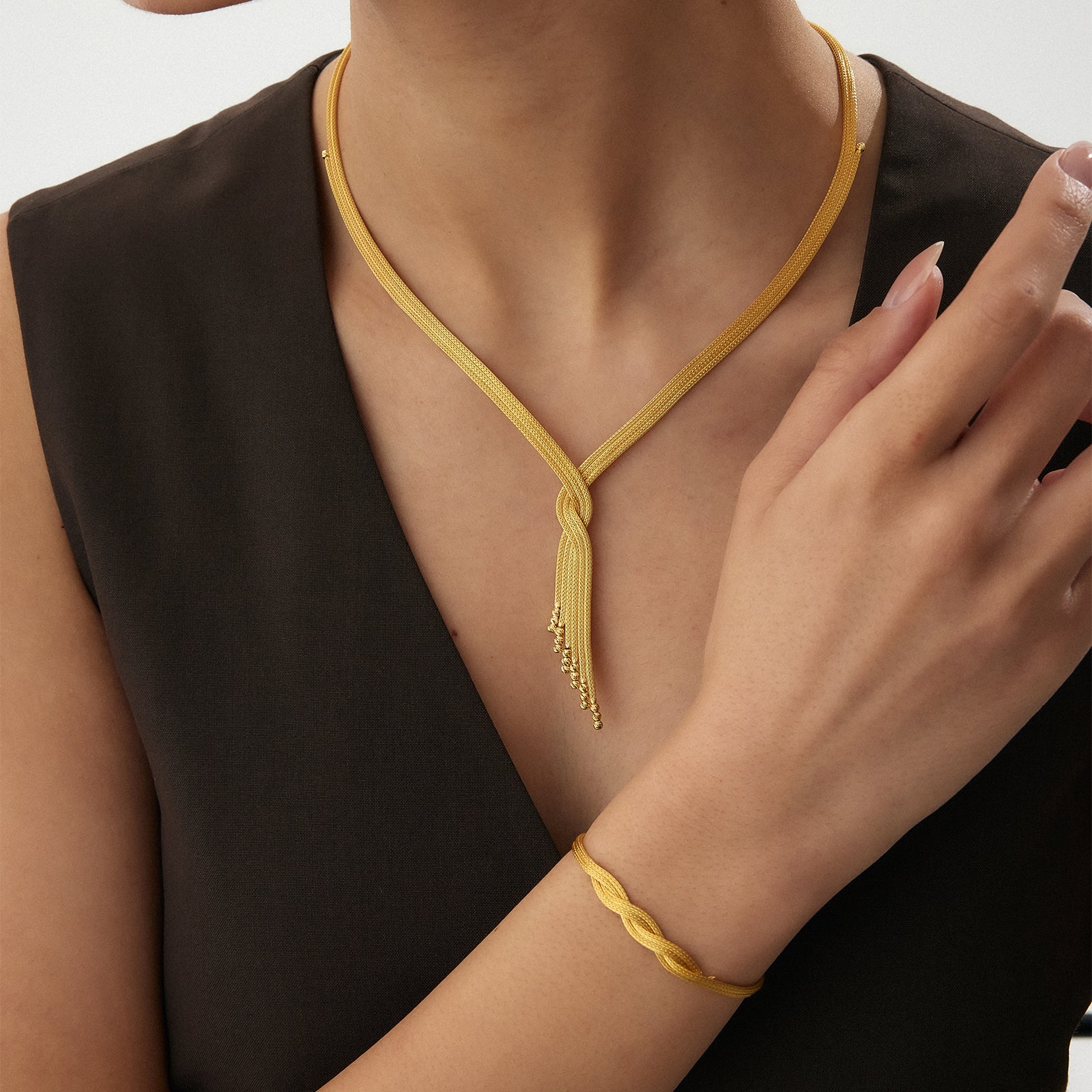 Soleggiato Kalze Altın Set - TS00009