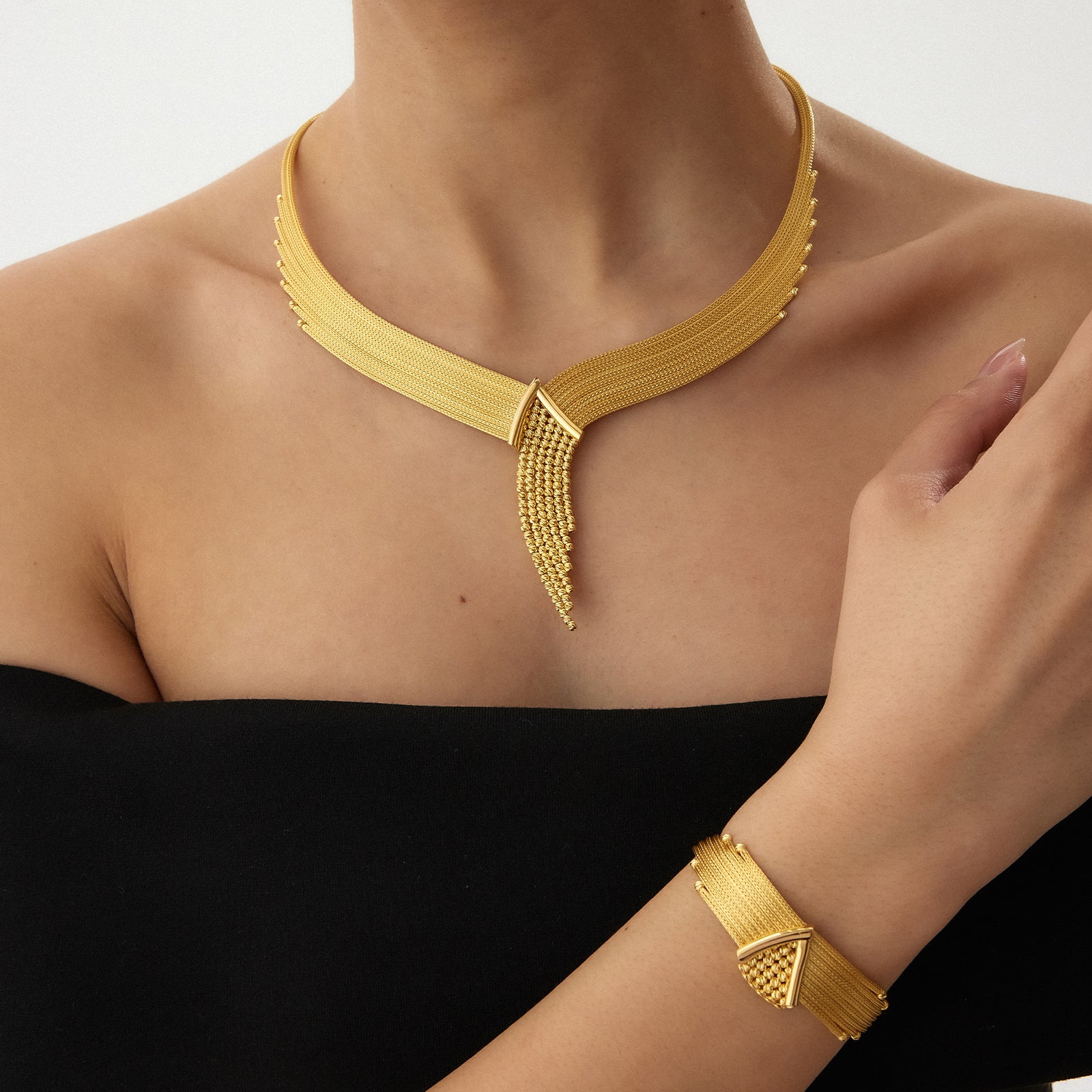 Favourite Sun Kalze Altın Set - TS00016