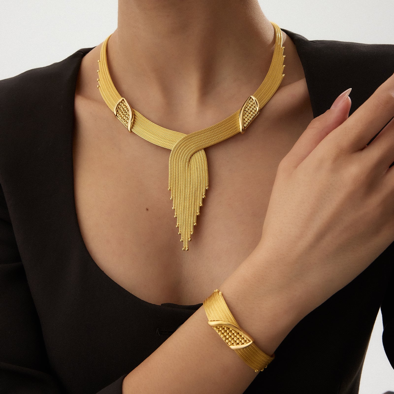 Sunlover Kalze Altın Set - TS00017