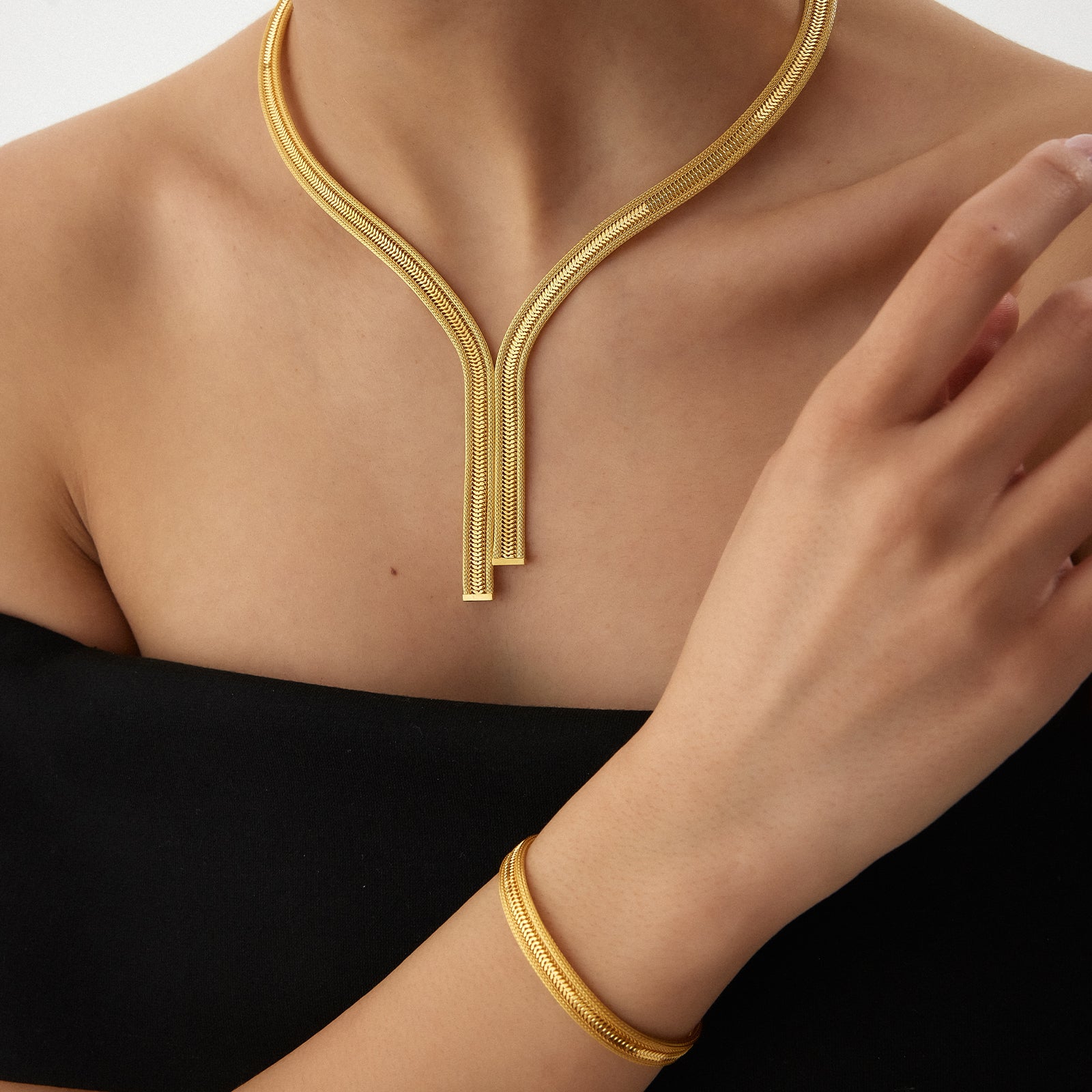 Serenita Kalze Altın Set - TS00018